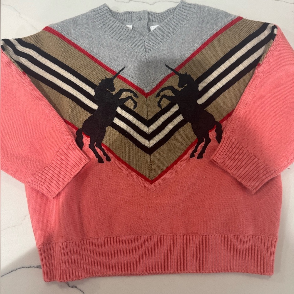 Authentic Burberry Unicorn Sweater